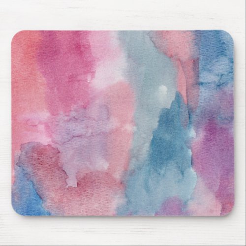 Relaxing Watercolor Mouse Pad