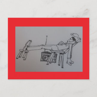 Relaxing Yuppie DIY Postcards
