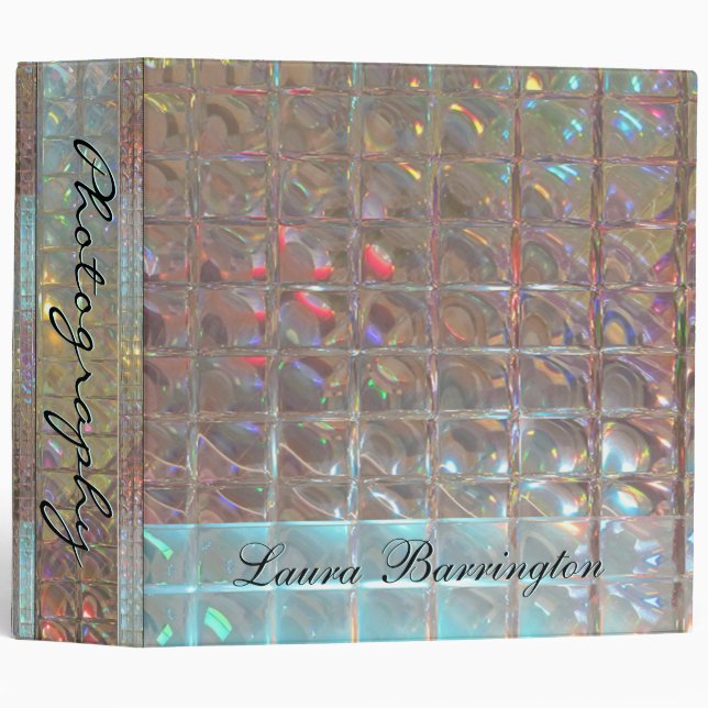 Relayshan Chic Personalize Binder (Front/Spine)