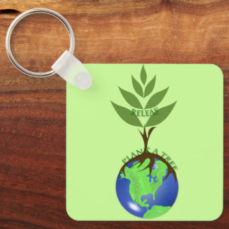 ReLeaf Plant A Tree Keychain