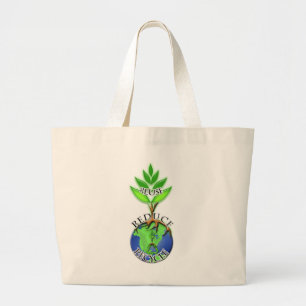 ReLeaf Plant A Tree Large Tote Bag