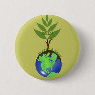 ReLeaf Plant A Tree Pinback Button