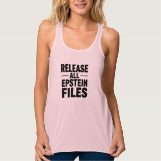 Release All Epstein Files Tank Top
