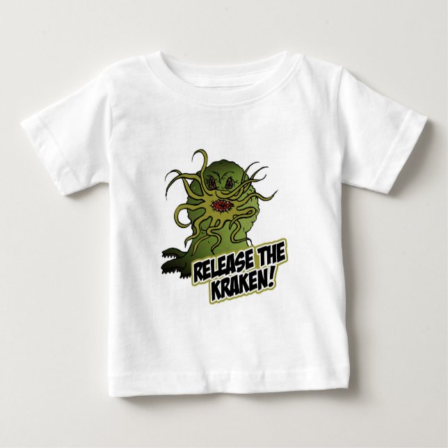 release the kraken baby T-Shirt (Front)