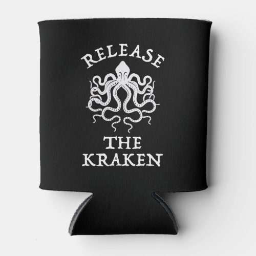 Release The Kraken Can Cooler