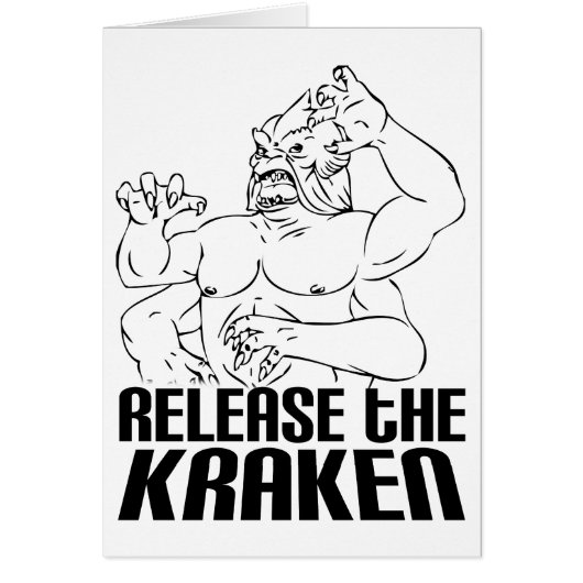 Release the Kraken Cards (Front)