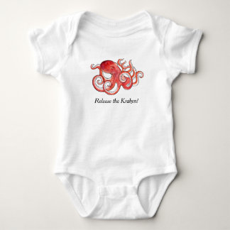 Release The Kraken Cute Little Octopus Baby Suit Bodysuit