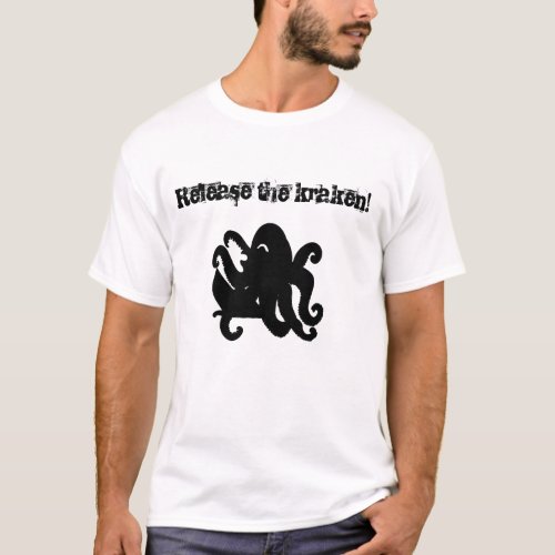 Release The Kraken Mens T_Shirt