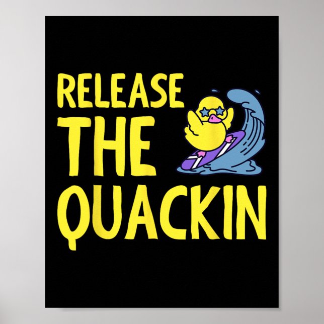 Release The Quackin Gym Bodybuilding -------  Poster (Front)