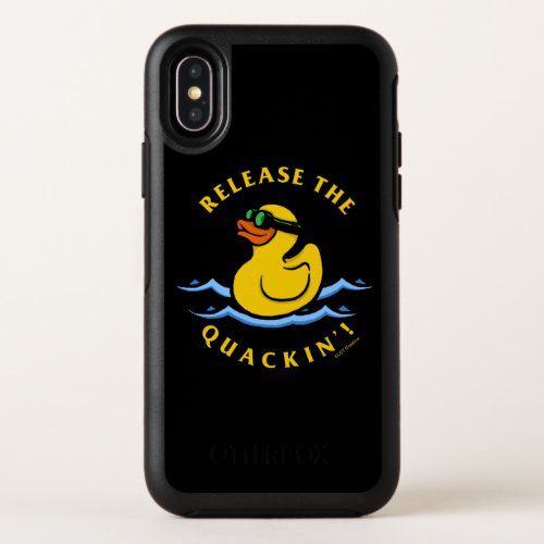 Release The Quackin OtterBox Symmetry iPhone X Case