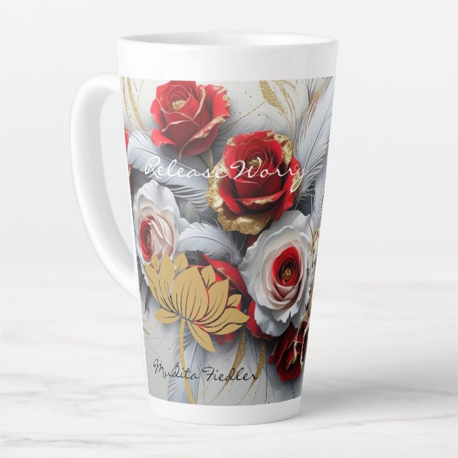 Release Worry-Latte Mug (Left Angle)