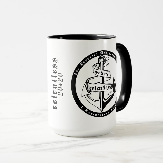 RELENTLESS 2020 15oz Mug (Front Right)
