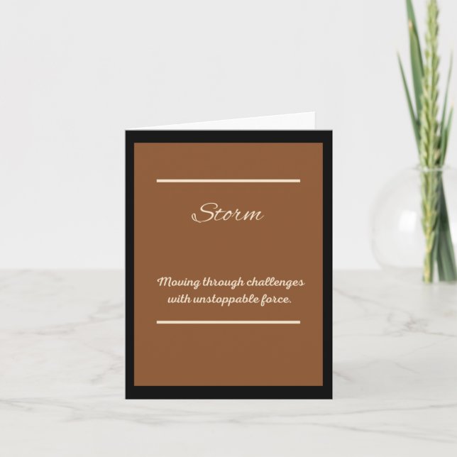 Relentless Ambition – Fearless Wall Art For Those  Card (Front)