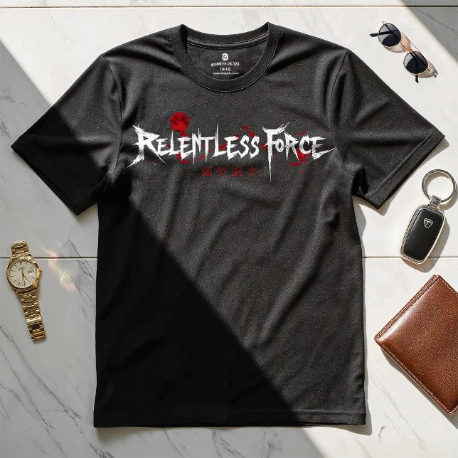 Relentless Force - Motivational Design T-shirt (Creator Uploaded)