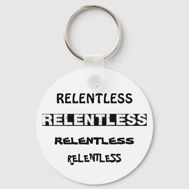 RELENTLESS KEYCHAIN (Front)