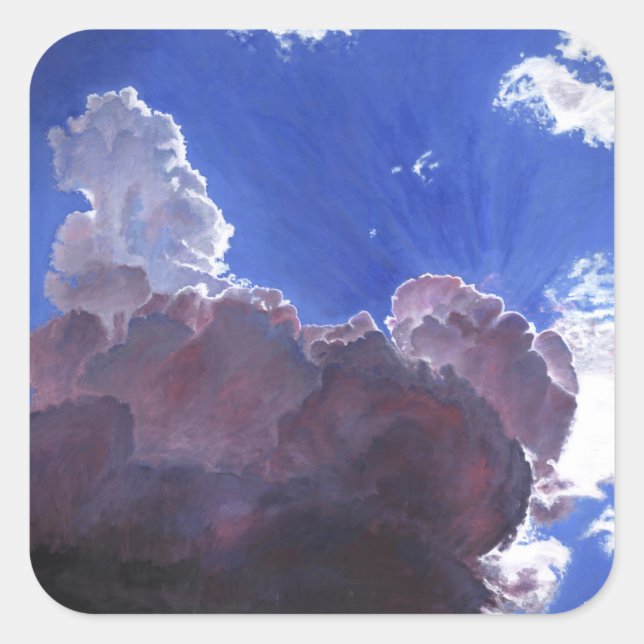 Relentless light 2012 square sticker (Front)