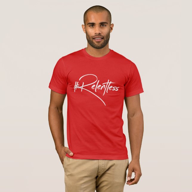 Relentless Red T-Shirt (Front Full)