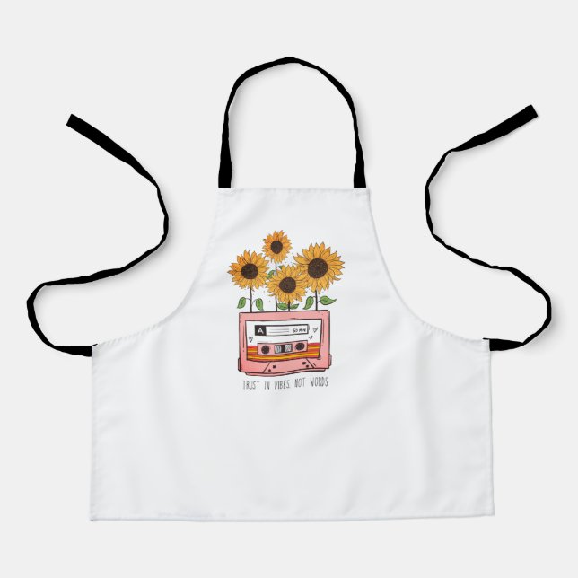 Reliance on Vibe Boho Sunflower and Cattsette Apron (Front)