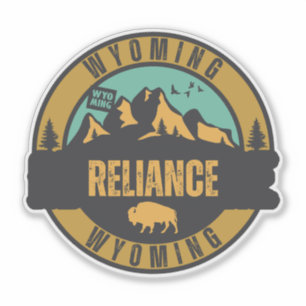 Reliance, Wyoming Sticker