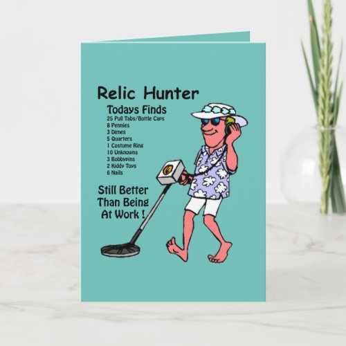 Relic Hunter Card