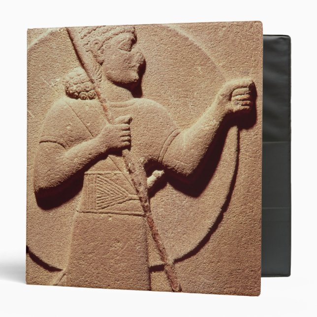 Relief depicting a Hittite warrior Binder (Front/Inside)