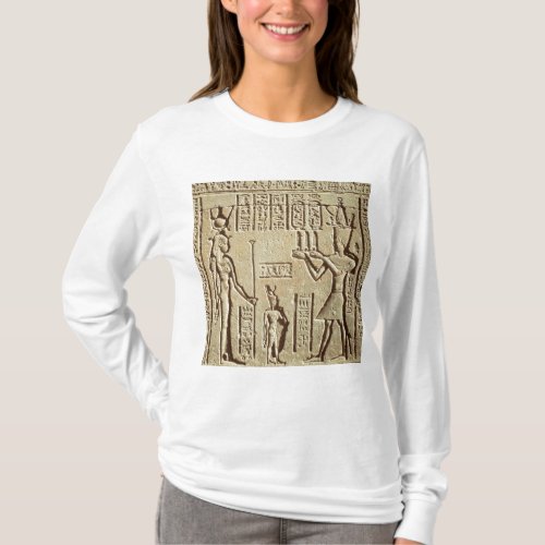 Relief depicting a pharaoh T_Shirt