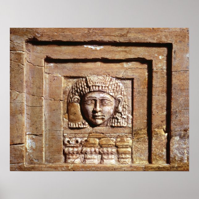 Relief depicting a woman at a window poster (Front)
