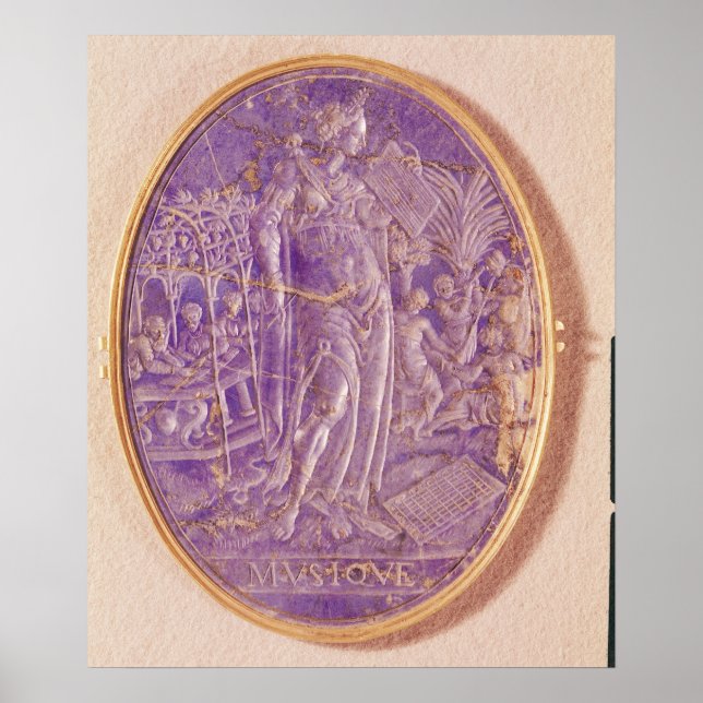 Relief depicting an Allegory of Music Poster (Front)