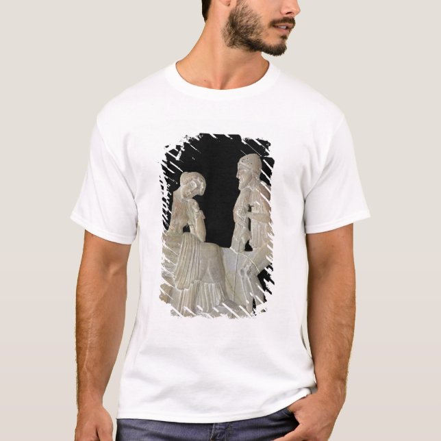 Relief depicting Odysseus and Penelope T-Shirt (Front)