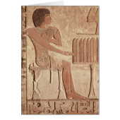 Relief depicting the deceased seated (Front)