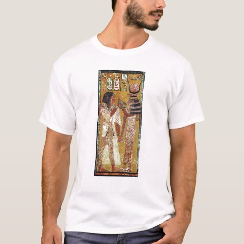 Relief depicting the Goddess Hathor placing T_Shirt