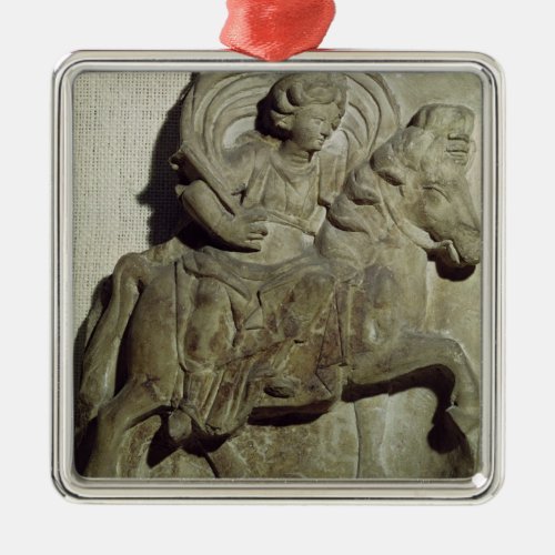 Relief of Epona Gaulish goddess Metal Ornament