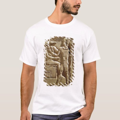 Relief of Sobek and Ptolemy VI Philometor T_Shirt