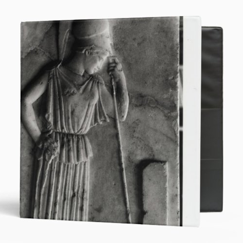 Relief of the Mourning Athena c460 3 Ring Binder