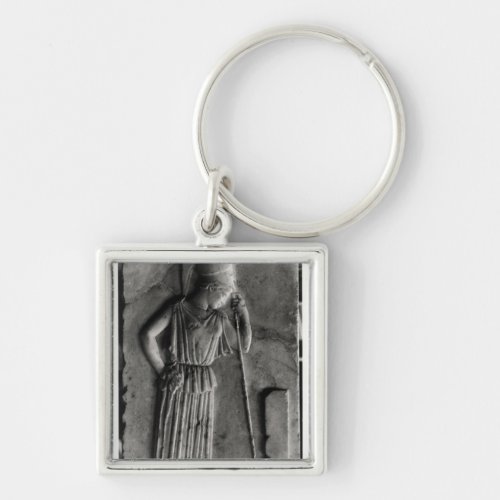 Relief of the Mourning Athena c460 Keychain