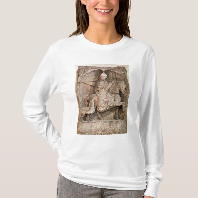 Relief representing Epona, Gaulish goddess T-Shirt (Front)