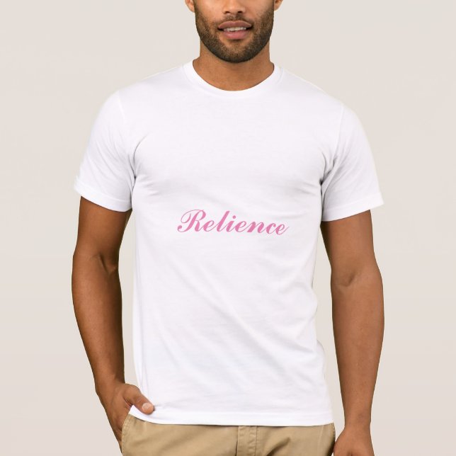 Relience yellow Bird T-Shirt (Front)