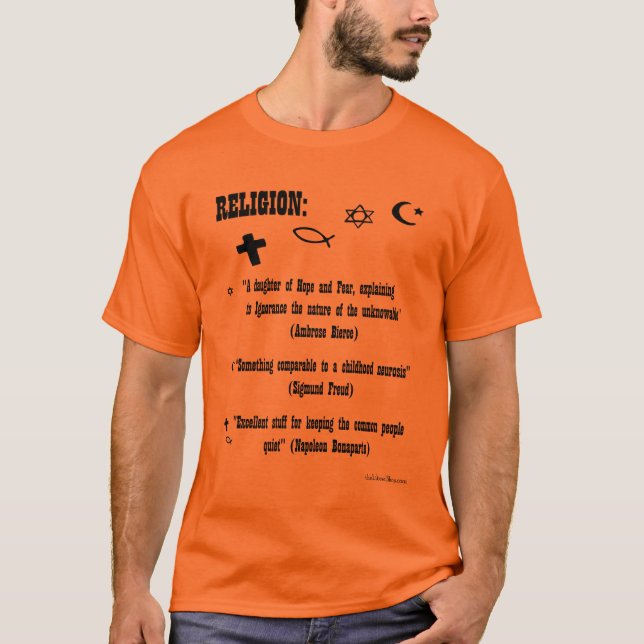 Religion Definition Basic T-Shirt: T-Shirt (Front)