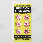 Religion Free Zone (Front)