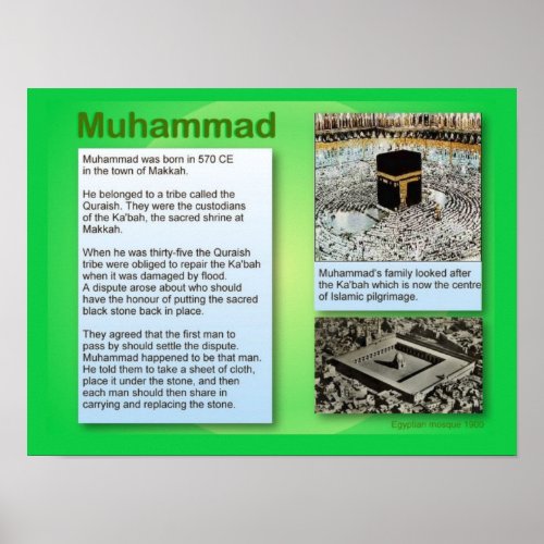 Religion Islam Muhammad Poster
