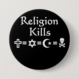Religion Kills Button