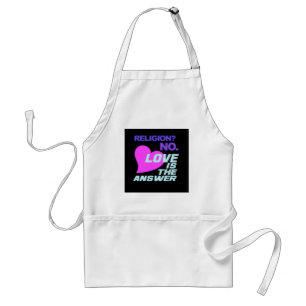 Religion & Love apron
