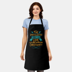 Religion Love Is A Great Triumph Over Christianity Apron