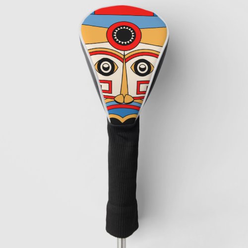 religion tiki golf head cover