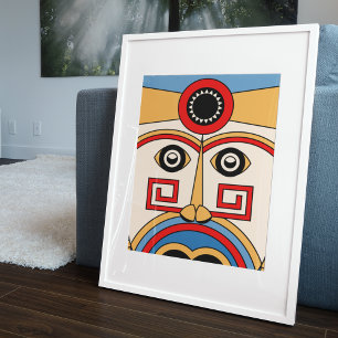 Religion Tiki Wood Wall Art