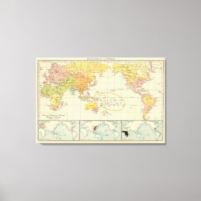 Religions Canvas Print (Front)