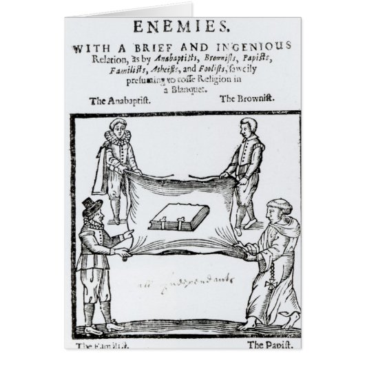 Religions Enemies, 1641 (Front)