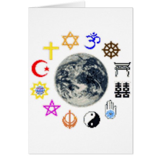 RELIGIONS of the WORLD Cards (Front)