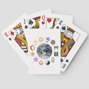 RELIGIONS OF THE WORLD POKER CARDS