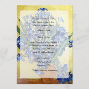 Religions wedding. Vincent van Gogh Invitation